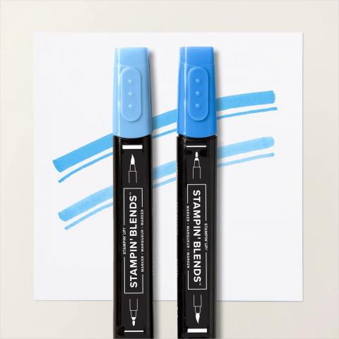 Azure Afternoon Stampin' Blends Markers Combo Pack by Stampin' Up!