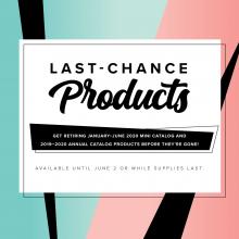 2020 Last Chance Products | Tracy Marie Lewis | www.stuffnthingz.com