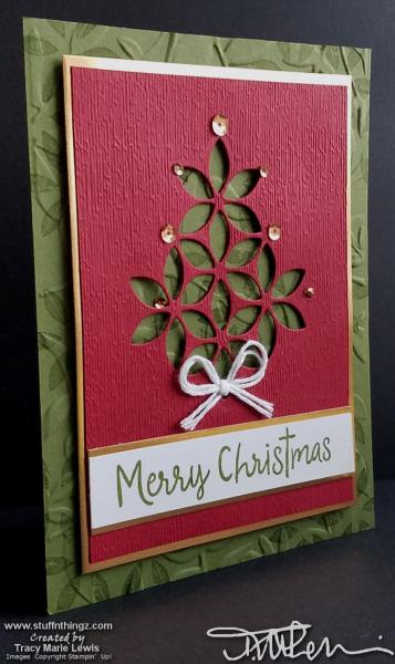Christmas Tree - Display Card | Tracy Marie Lewis | www.stuffnthingz.com