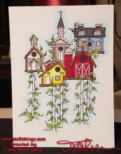 The Birdhouse Community Card | Tracy Marie Lewis | www.stuffnthingz.com