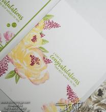 How To Video - Floral Congrats Card | Tracy Marie Lewis | www.stuffnthingz.com