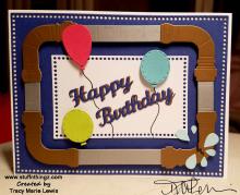 Perfect Plumber's Birthday| Card | Tracy Marie Lewis | www.stuffnthingz.com