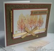 Thanksgiving Ombre Card #1 | Tracy Marie Lewis | www.stuffnthingz.com