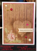 CASE Valentine Card - Lovely Wood | Tracy Marie Lewis | www.stuffnthingz.com